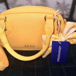 Aeropostale Sunny Yellow Mini Bag
